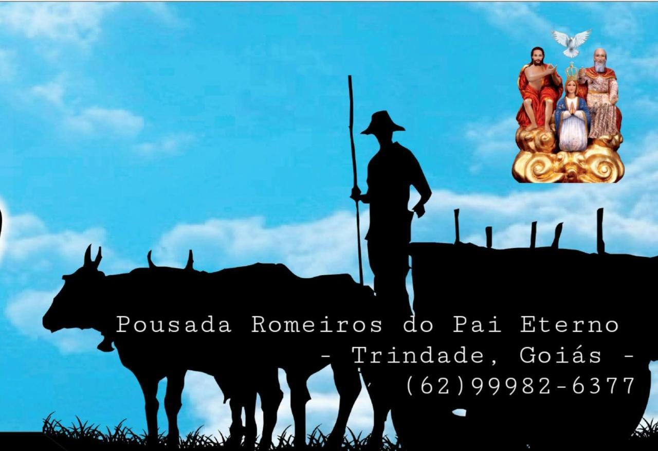 Pousada Romeiros Do Pai Eterno - Santuario Basilica De Trindade Триндади Екстериор снимка